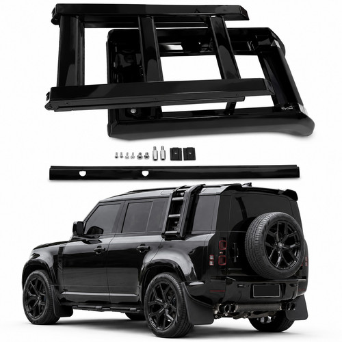 Side roof rack access - rack, ladder