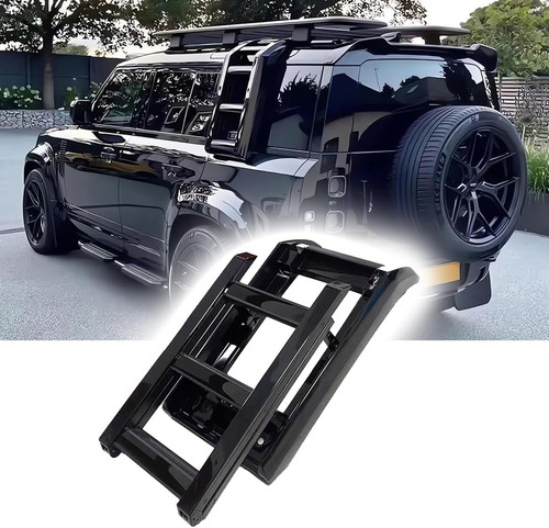 Side roof rack - access, ladder