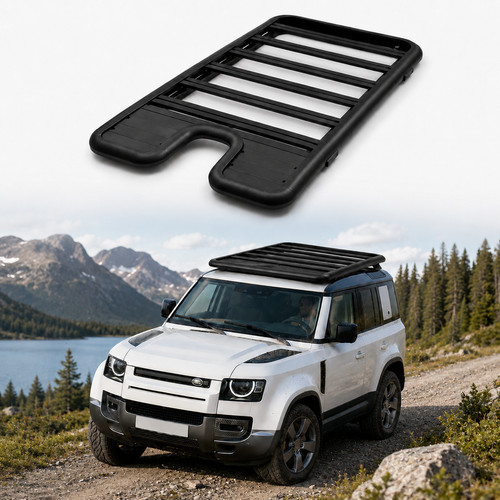 Roof rack cargo basket - rack,