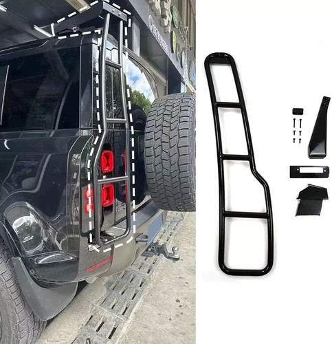Rear access ladder steel roof - rear,